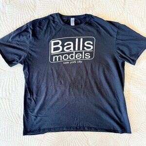 Balls Models Funny Tshirt Zoolander Unisex XL